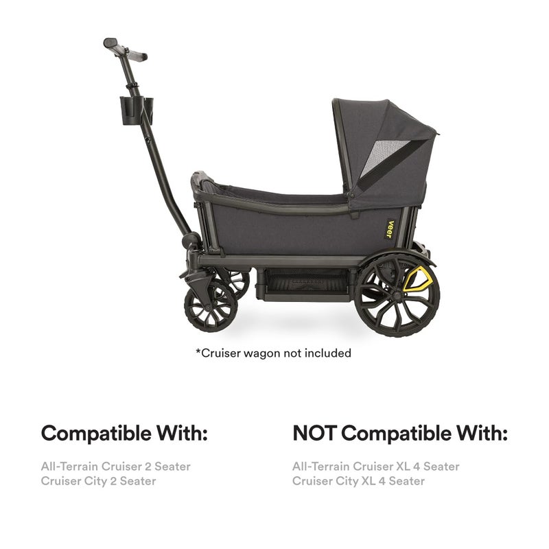 Veer Retractable Canopy for All-Terrain Cruiser and Cruiser-City 2 Seater Models. NOT Compatible with All-Terrain Cruiser XL or Cruiser-City XL 4 Seater Models. - Image 2
